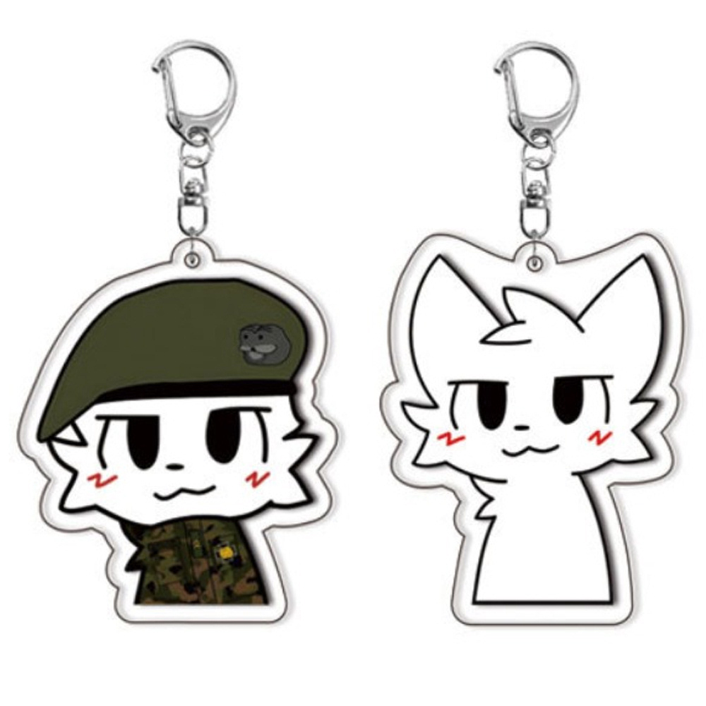 Gaming Accessories - Chaveiros de Gato Preto e Branco