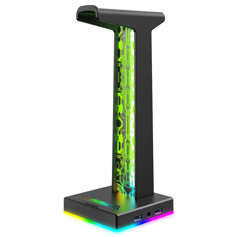 Headset Stand Rgb - Suporte para fone de ouvido para