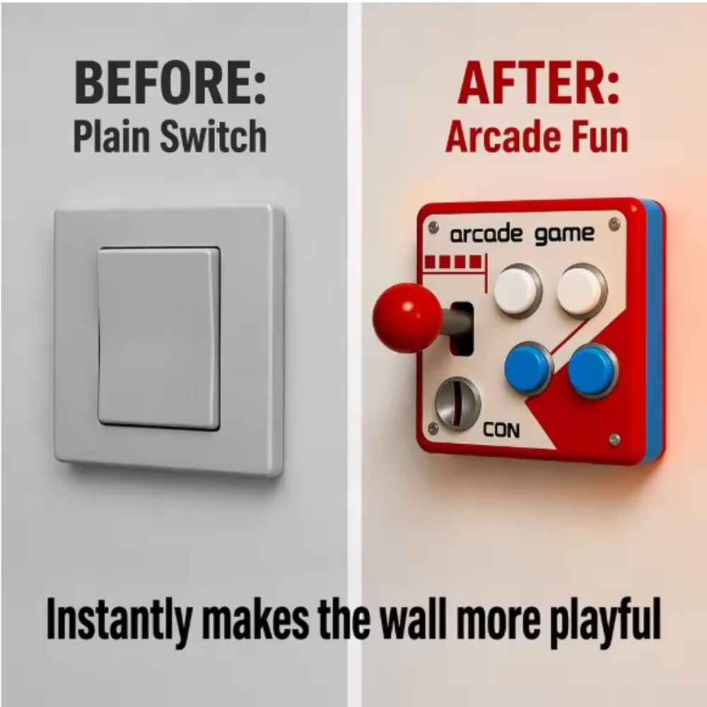 Vintage Gaming Accessories - Capa de Placa para Joystick de