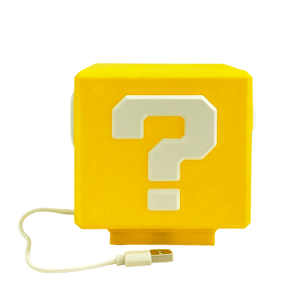 Gaming Accessories Bedroom - Luminária Bloco de Perguntas 2026 com