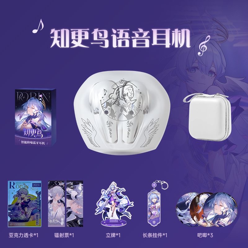 Gaming Accessories - Fones de Ouvido Bluetooth Robin Honkai: