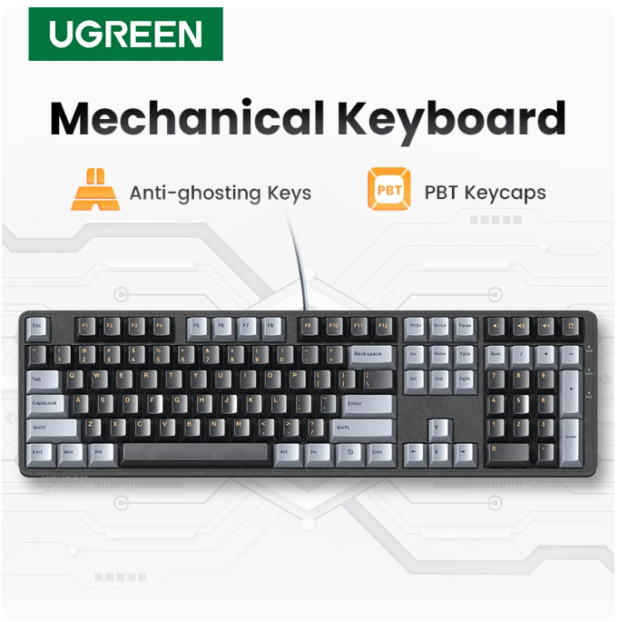 Teclado UGREEN Mecânico Teclad - Gaming Accessories avaliação e preço