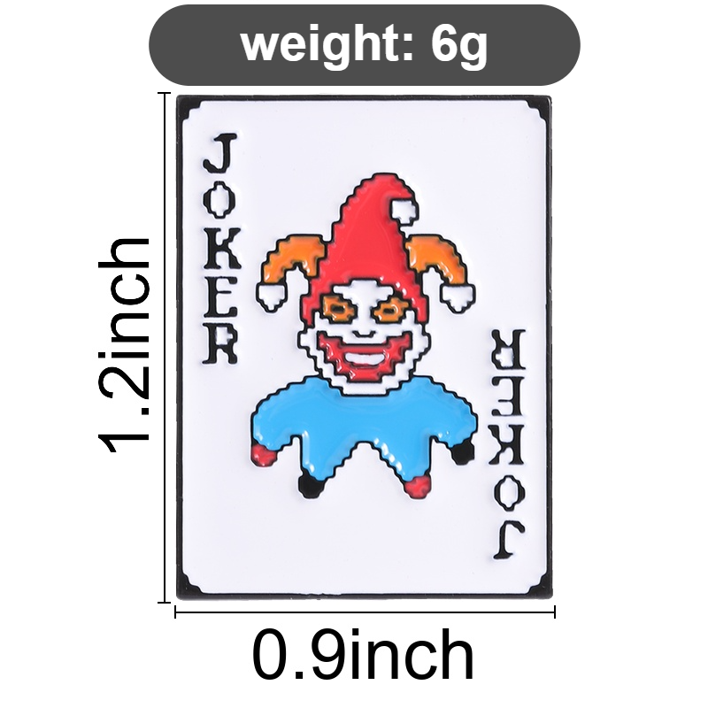 Pins de Esmalte Joker de Poker - Joker Gaming Accessories avaliação e preço