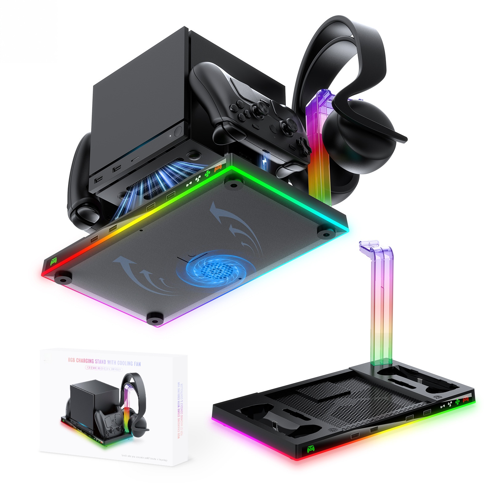 Suporte para Controle Steam co - Headset Stand Rgb avaliação e preço