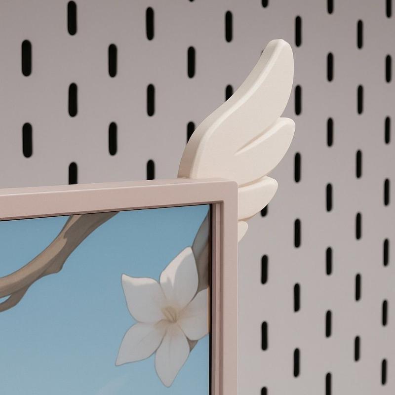 1 Par de Asas de Anjo Impressa - Gaming Accessories Bedroom avaliação e preço