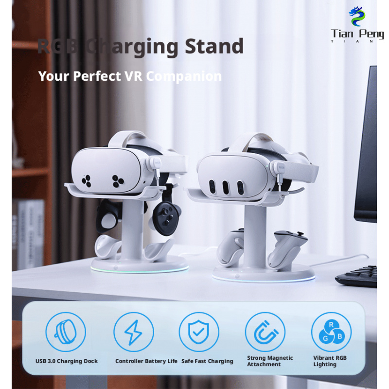 Estação de Carregamento Rápido - Headset Stand Rgb avaliação e preço