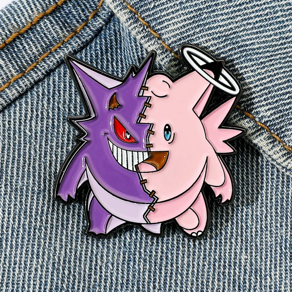 1 Peça Broche de Desenho Anima - Gaming Accessories Storage avaliação e preço