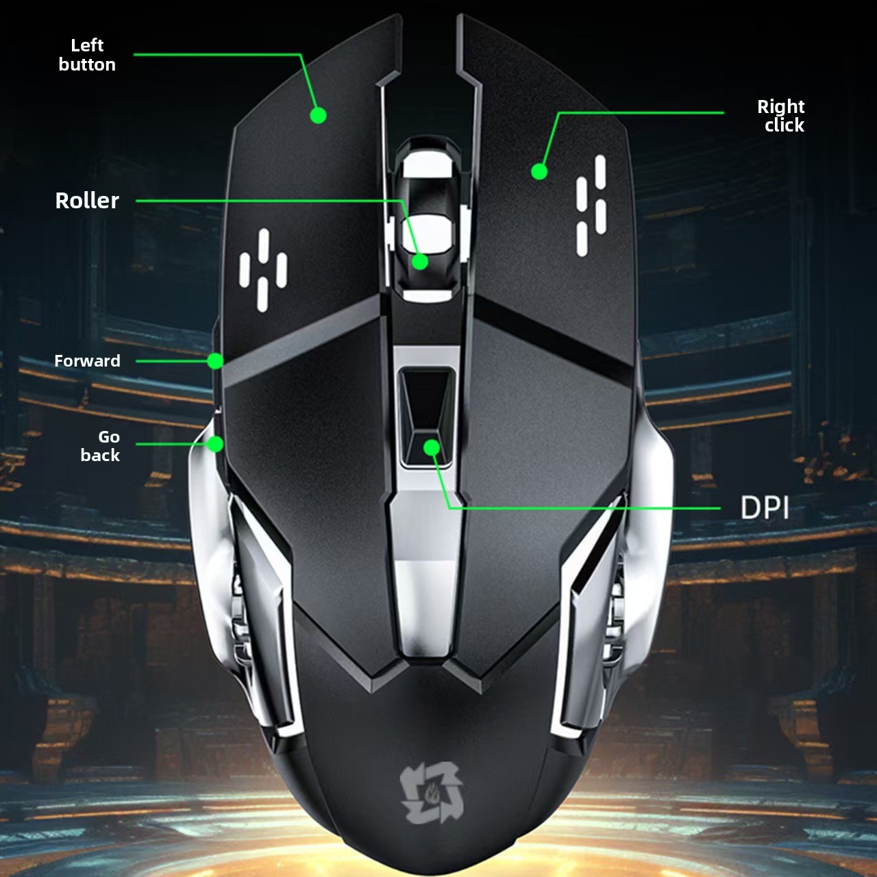 Mouse Gamer Sem Fio Recarregáv - Gaming Accessories avaliação e preço
