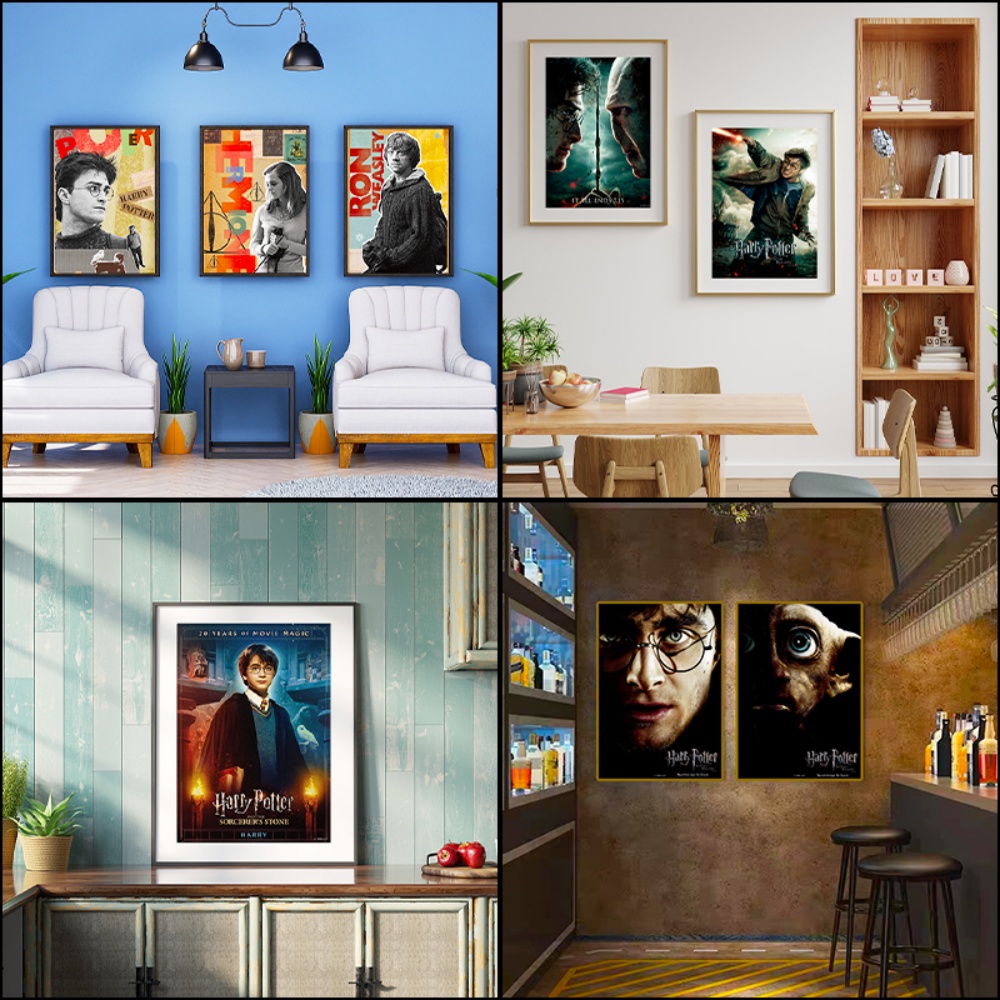 Pôsteres genuínos de Harry Pot - Gaming Accessories Bedroom avaliação e preço