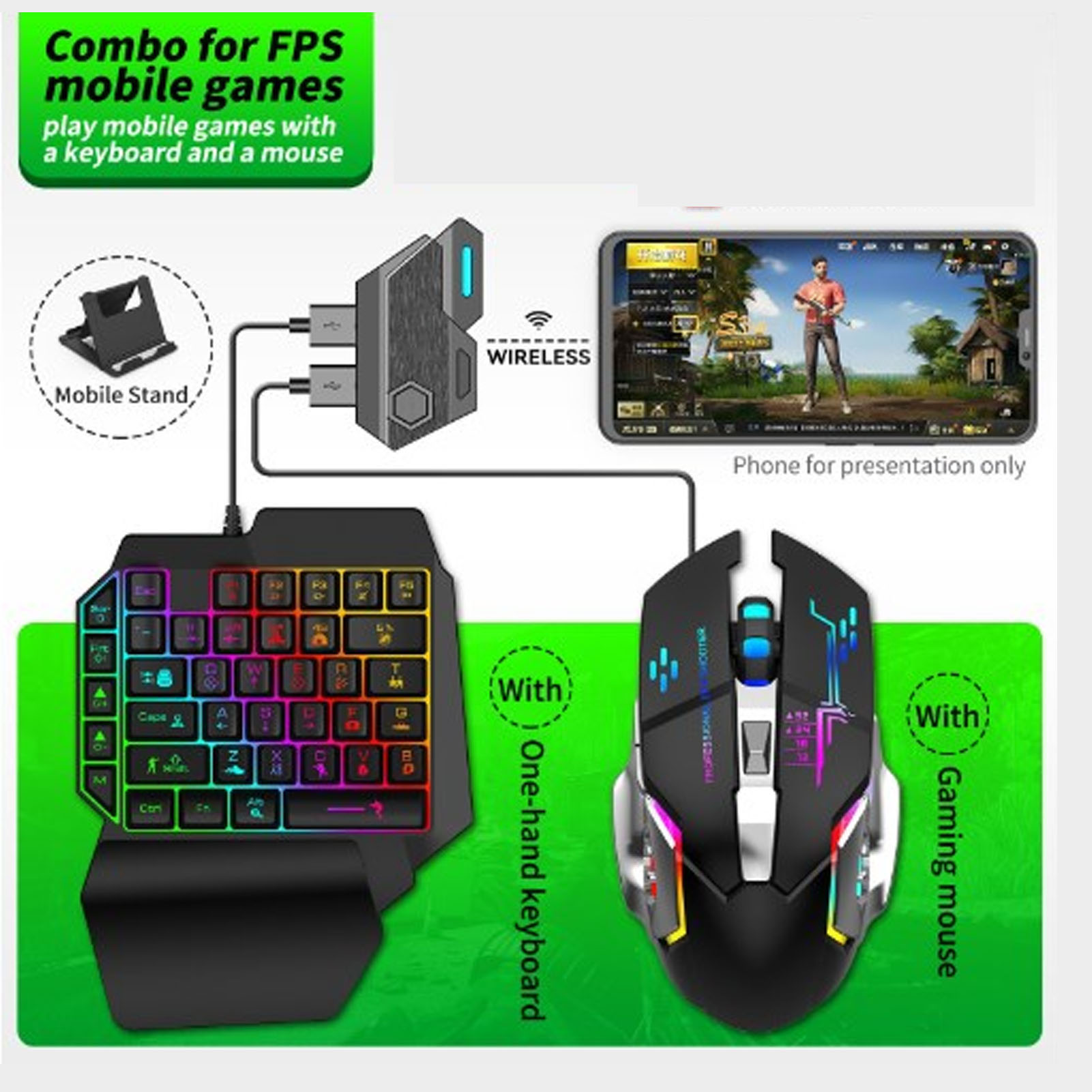 Conjunto de Conversor de Tecla - Gaming Accessories Phone avaliação e preço