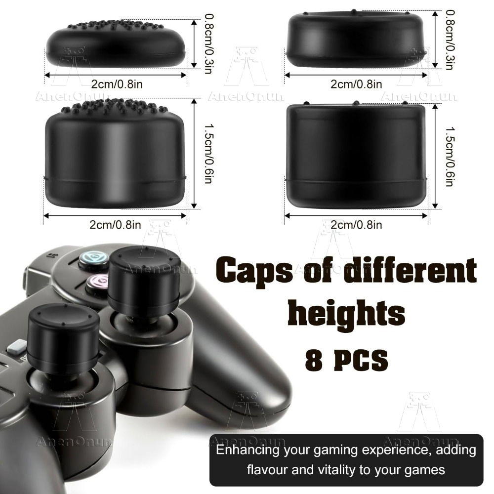 8 pçs tampas de aperto de pole - Gaming Accessories Ps4 avaliação e preço