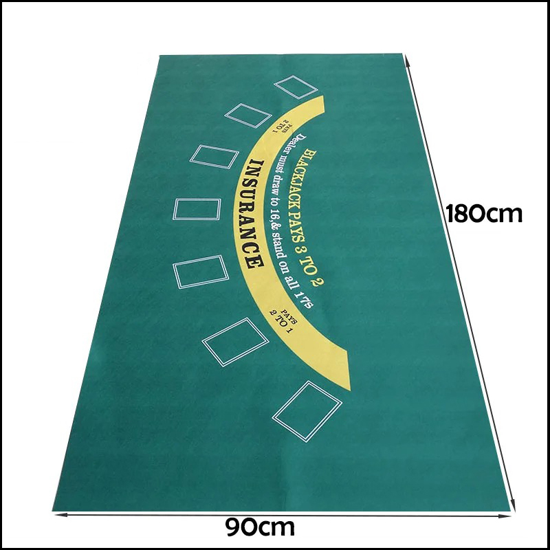 Toalha de mesa de pôquer 180x9 - Gaming Accessories avaliação e preço
