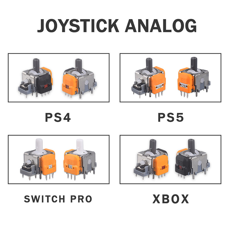 Joystick de efeito hall de sub - Gaming Accessories Ps4 avaliação e preço