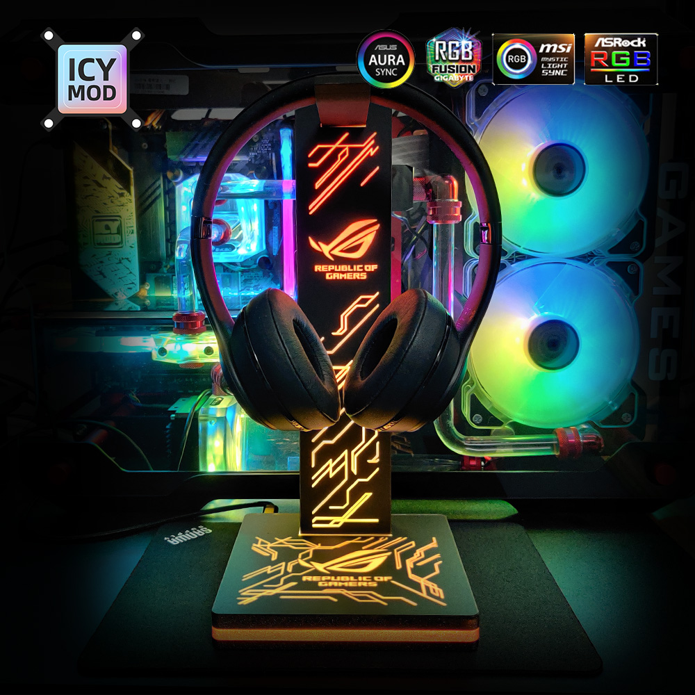 Suporte para Fone de Ouvido AR - Headset Stand Rgb avaliação e preço