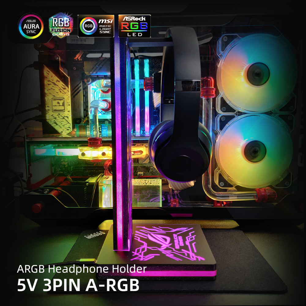 Suporte para Fone de Ouvido AR - Headset Stand Rgb avaliação e preço